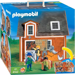 Playmobil Ferme transportable, 4 an(s)
