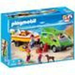 Playmobil Coche Familiar con Lancha