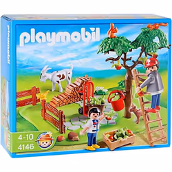 Playmobil Apple Harvest Compact Set, Kit de figurines jouets, 4 an(s), Plastique