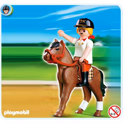 Playmobil Equestrienne, Multicolore, Plastique