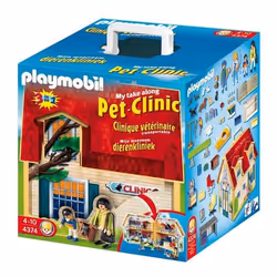 Playmobil My Take Along Pet Clinic 4374, 4 an(s)