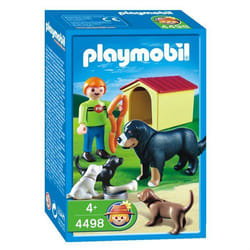 Playmobil Enfant / famille de chiens