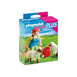 Playmobil Agricultrice avec Moutons