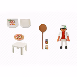Playmobil Pizzaiolo, 4 an(s), Plastique, 11 pièce(s), 59 g