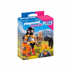 Playmobil Guerrier Barbare avec Chien, Jeu de construction, 4 an(s)