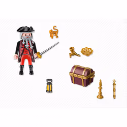 Playmobil SpecialPlus Flibustier avec trésor royal
