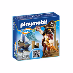 Playmobil Super 4 Barbe de requin, Pirate, 5 an(s), Multicolore, Plastique