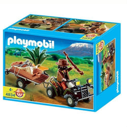 Playmobil Ranger with Quad Bike and Trailer