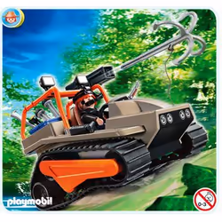 Playmobil Treasure Robber´s Crawler, Kit de figurines jouets, 4 an(s)