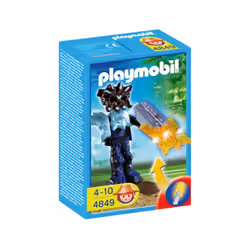 Playmobil Gardien Du Temple Avec Arme Lumineuse Orange