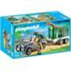 Playmobil Zoo Vehicle with Trailer