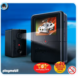 Playmobil Spying Camera Set, Contrôle distance, Noir