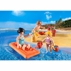 Playmobil Maman et enfants à la plage