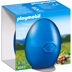 Playmobil Enfant avec tracteur et remorque, 3 an(s), Multicolore, Plastique