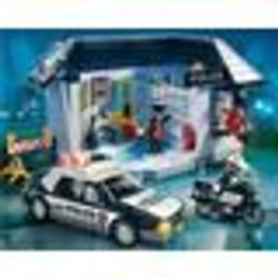 Playmobil Commissariat et véhicules de police