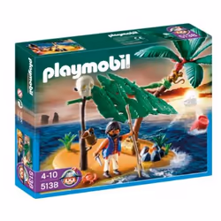 Playmobil Cast Away on Palm Island, Kit de figurines jouets, 4 an(s)