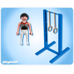 Playmobil Gymnast on Rings