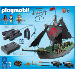 Playmobil Bateau Pirates Avec Moteur Submersible