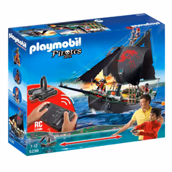 Playmobil Bateau Pirates Avec Moteur Submersible