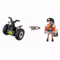 Playmobil SpecialPlus Agent Secret et Gyropode