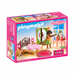 Playmobil Dollhouse Chambre d'adulte avec coiffeuse, 4 an(s), AAA, Multicolore