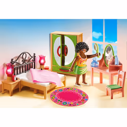 Playmobil Dollhouse Chambre d'adulte avec coiffeuse