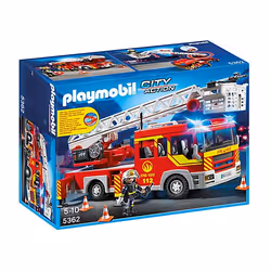 Playmobil City Action Camion de pompier avec échelle pivotante et sirène