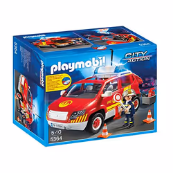Playmobil Véhicule d`intervention avec sirène, 5 an(s), AAA, Multicolore