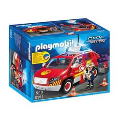 Playmobil Véhicule d`intervention avec sirène