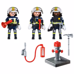 Playmobil City Action Unité de pompiers, Jeu de construction, 4 an(s), Multicolore