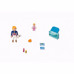 Playmobil SpecialPlus Maman avec bébé et table à langer