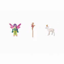 Playmobil SpecialPlus Fée avec chevreuil enchanté