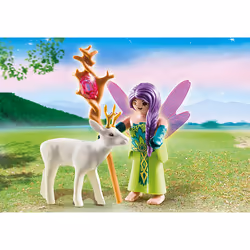 Playmobil SpecialPlus Fée avec chevreuil enchanté
