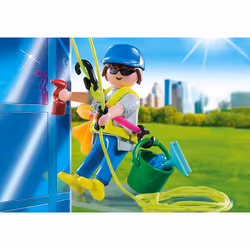 Playmobil SpecialPlus Laveur de vitres