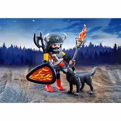 Playmobil SpecialPlus Guerrier avec loup