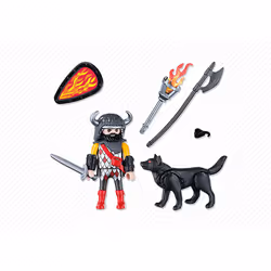 Playmobil SpecialPlus Guerrier avec loup
