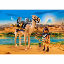 Playmobil History Combattant égyptien avec dromadaire, Action/Aventure, 6 an(s), Multicolore