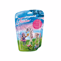 Playmobil Fairies Fée Cuisinière avec Licorne violette, 4 an(s), Multicolore