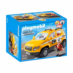 Playmobil Chef de Chantier et Véhicule, Jeu de construction, 4 an(s)