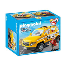 Playmobil Chef de Chantier et Véhicule