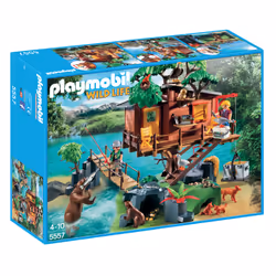 Playmobil Wild Life Cabane des aventuriers dans les arbres, 4 an(s), Multicolore