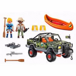 Playmobil Wild Life Pick-up des aventuriers