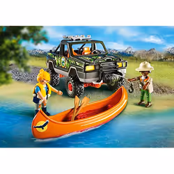 Playmobil Wild Life Pick-up des aventuriers - Vue supplémentaire 5