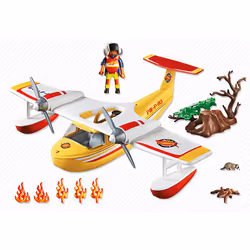 Playmobil Wild Life Hydravion de sauvetage