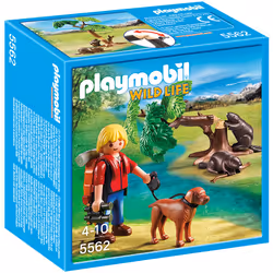 Playmobil Wild Life Randonneur avec Castors, 48 an(s), Multicolore, Plastique
