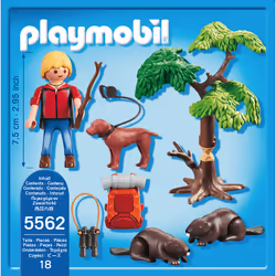 Playmobil Wild Life Randonneur avec Castors