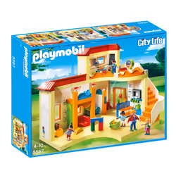 Playmobil City Life Garderie, 4 an(s), Multicolore