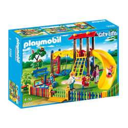 Playmobil City Life Square pour enfants avec jeux