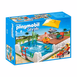 Playmobil City Life Piscine avec terrasse