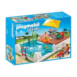Playmobil City Life Piscine avec terrasse